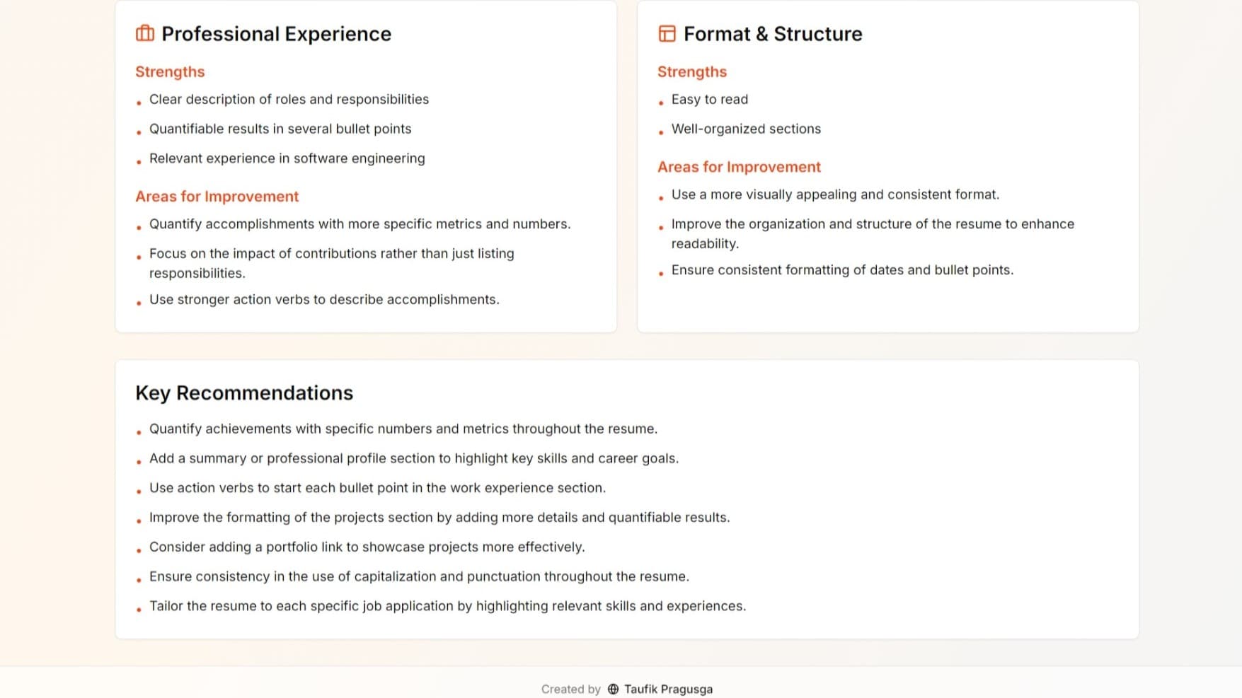 AI Resume Reviewer screenshot 6