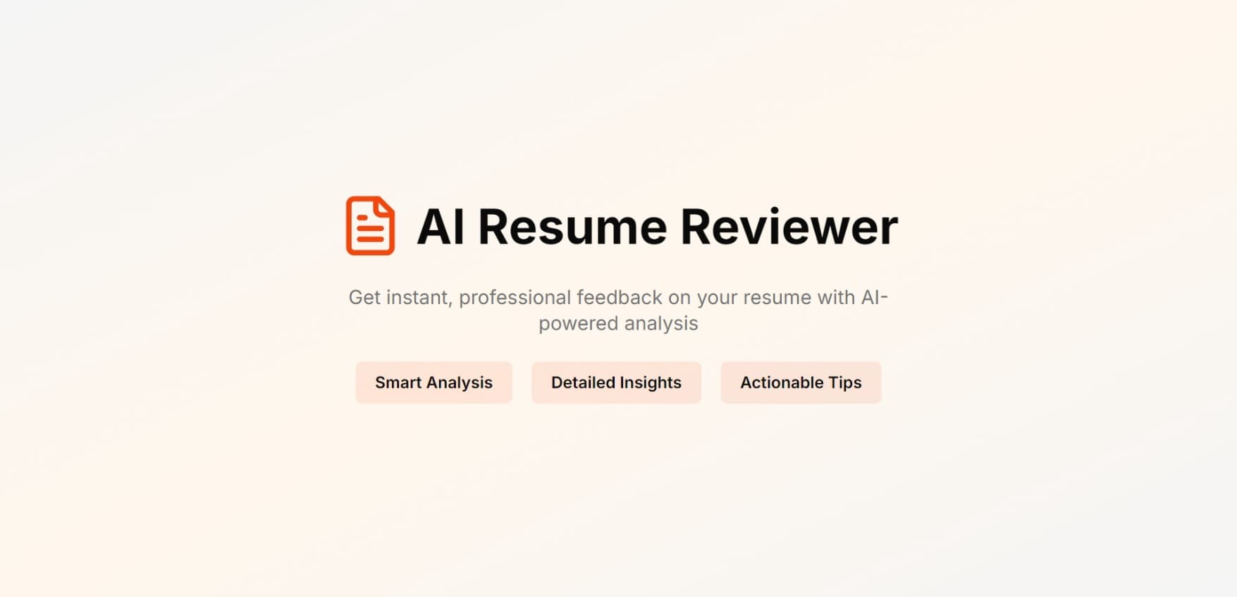 AI Resume Reviewer screenshot 4